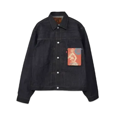 HYSTERIC GLAMOUR 1st Type Denim Jacket "Indigo Blue"