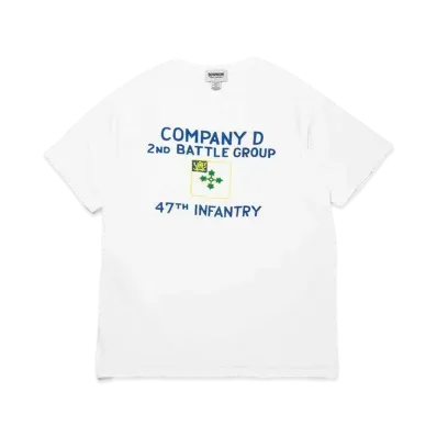 BOW WOW 47TH INFANTRY REGIMENT TEE "WHITE"