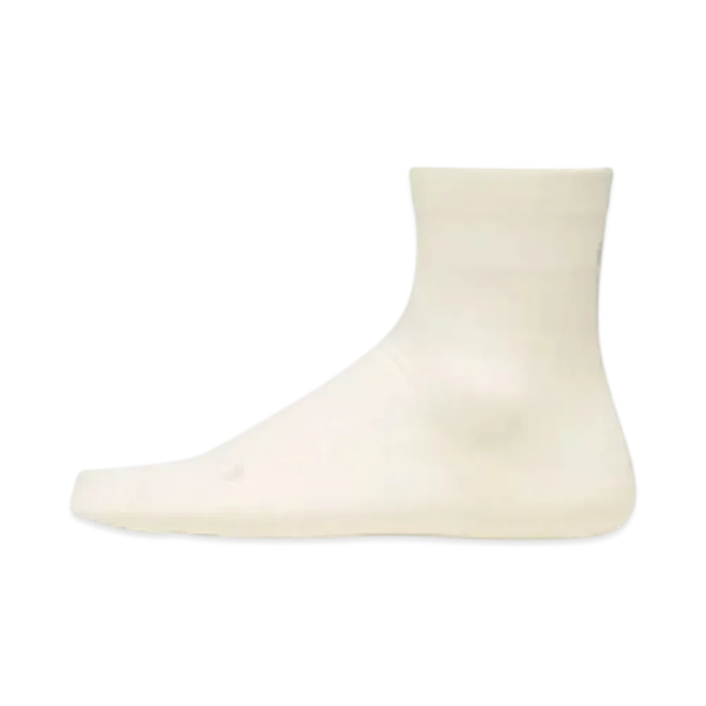 Goldwin Paper Fiber Tabi Quarter Socks (C3 Fit/Unisex) "Off White"