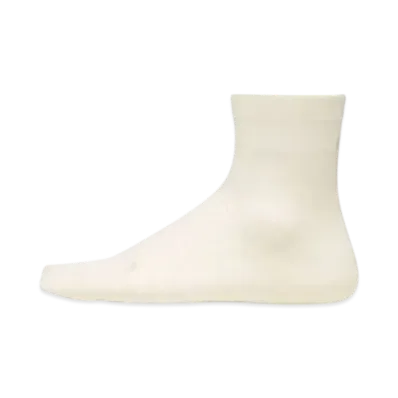 Goldwin Paper Fiber Tabi Quarter Socks (C3 Fit/Unisex) "Off White"