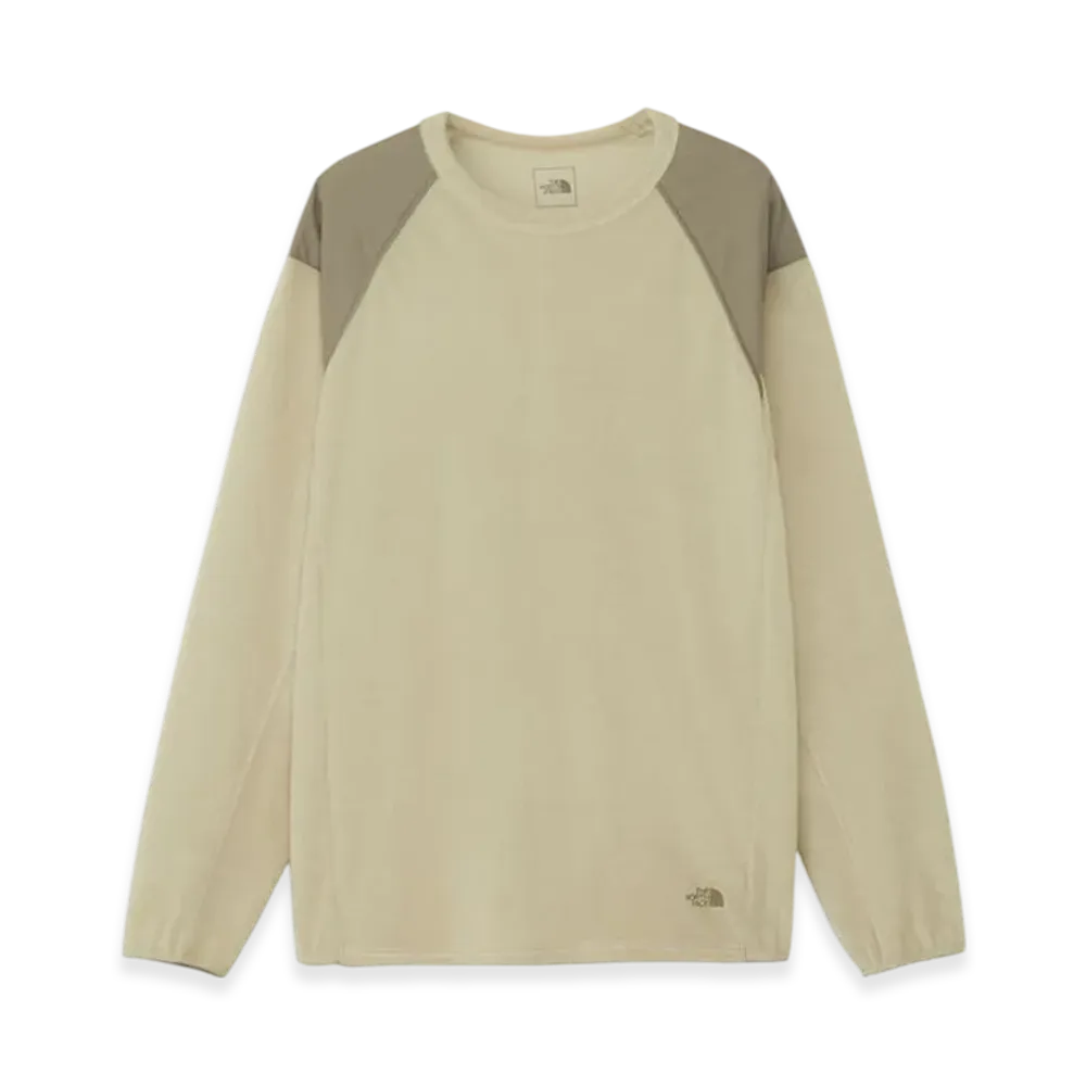 The North Face Free Run Thermal Flow Crew "Fossil Ivory"