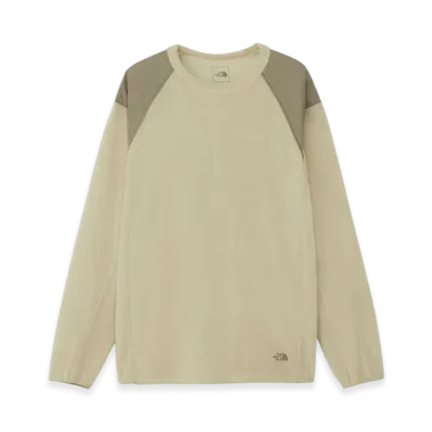The North Face Free Run Thermal Flow Crew "Fossil Ivory"