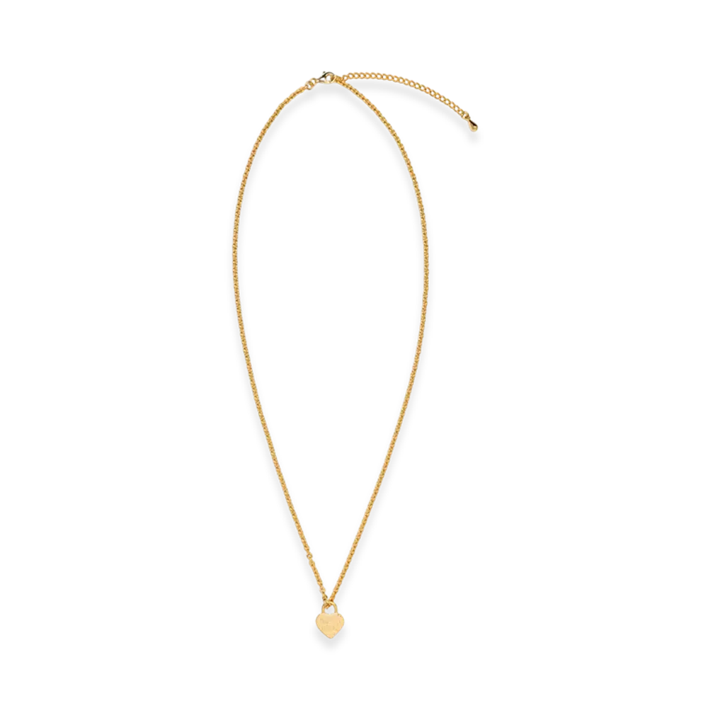 HUMAN MADE Heart Silver Necklace "Gold"
