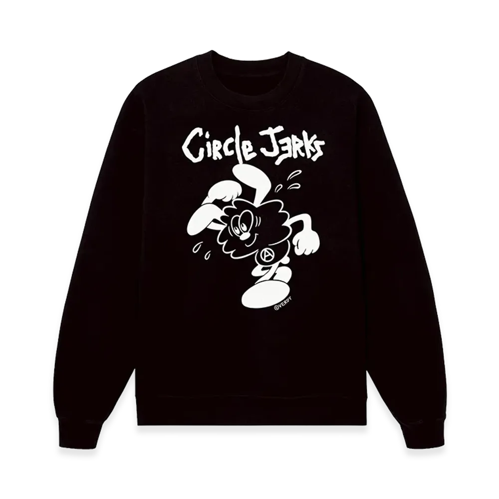 VERDY x Circle Jerks Sweat Crew "Black"