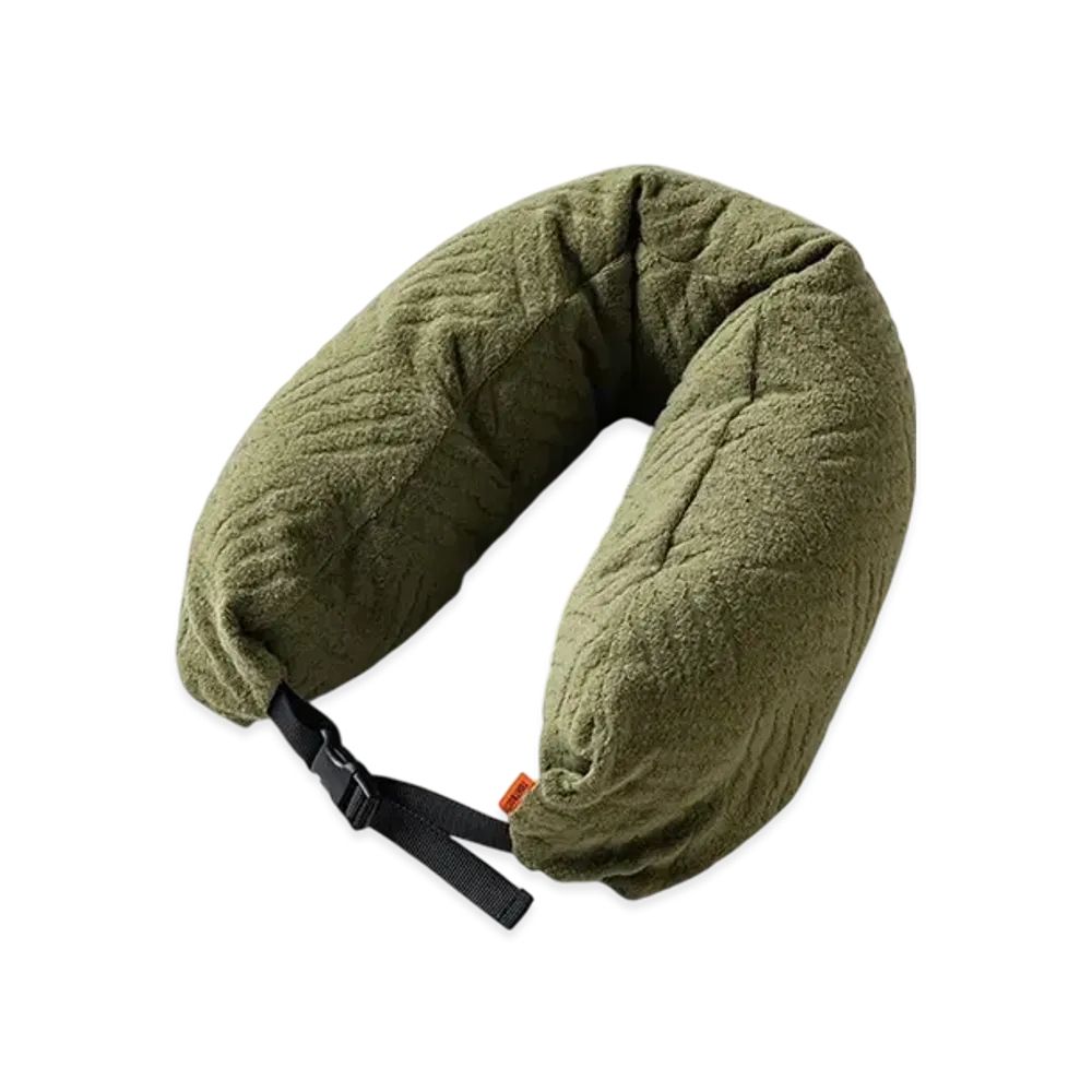 TIGHTBOOTH Checker Plate Pile Neck Pillow "Olive"