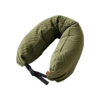 TIGHTBOOTH Checker Plate Pile Neck Pillow "Olive"