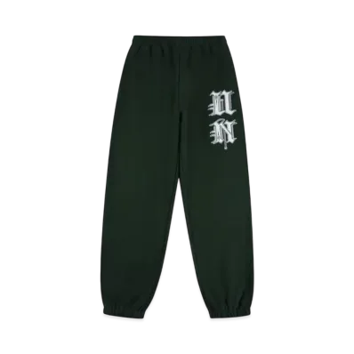 Unknown London Nylon Fabric Patch Jogger "Green"
