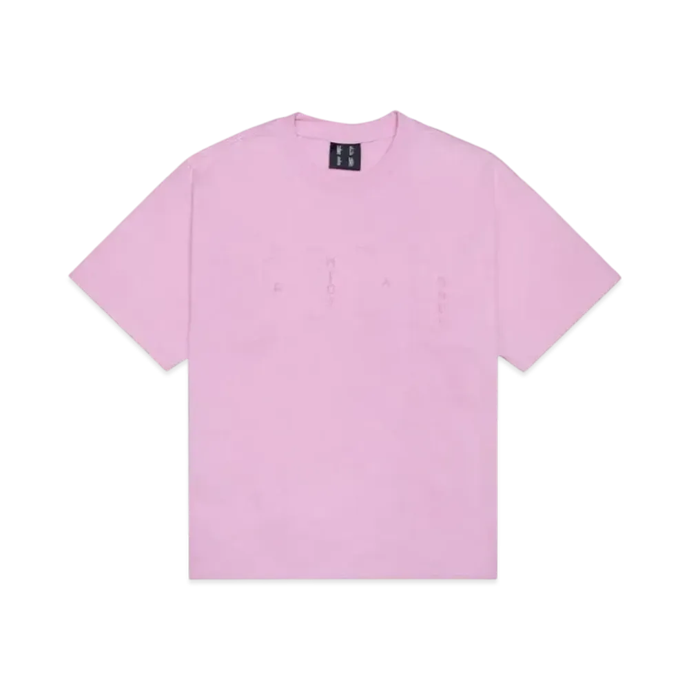 MR. ENJOY DA MONEY Sponge Fills Over Convex Short Sleeves "Pink"