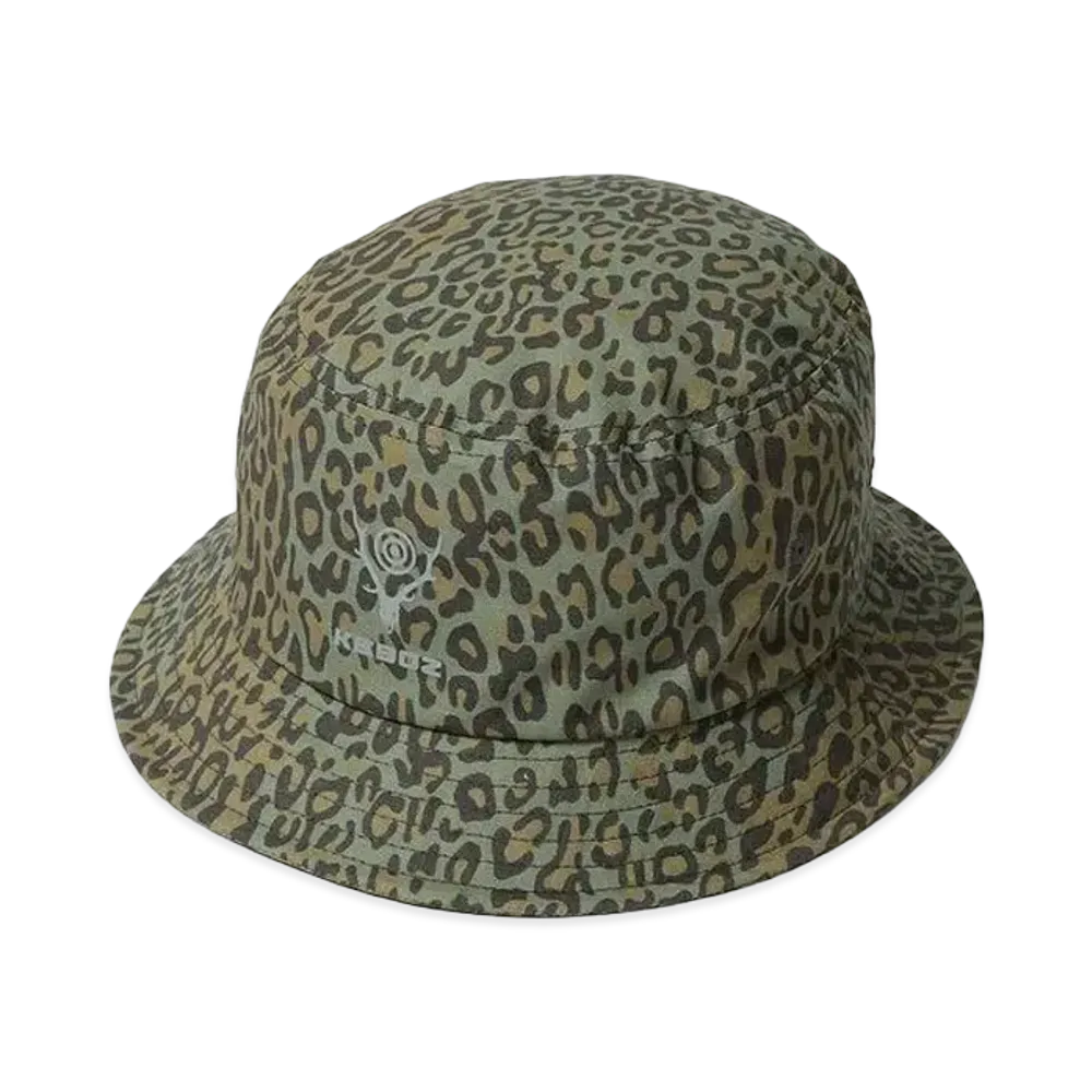 KEBOZ x SOUTH2 WEST8 Bucket Hat "Leopard"