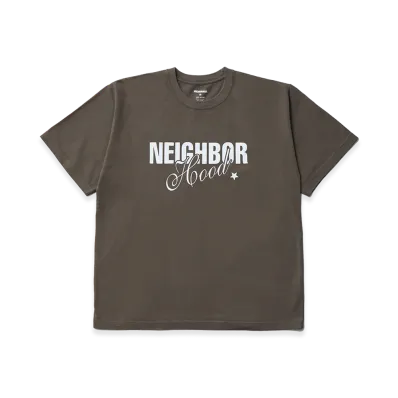 NEIGHBORHOOD NH . Tee SS-9 "Brown"