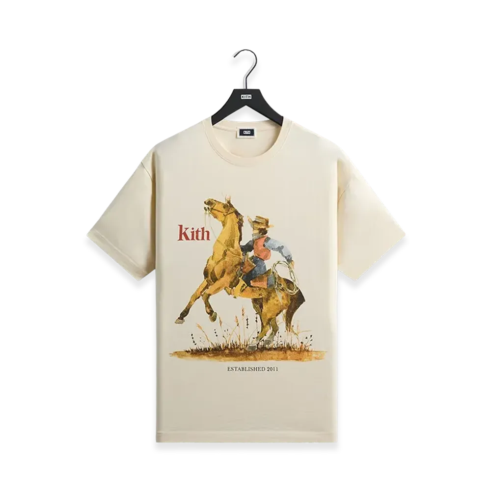 Kith Cowboy Vintage Tee "Sandrift"