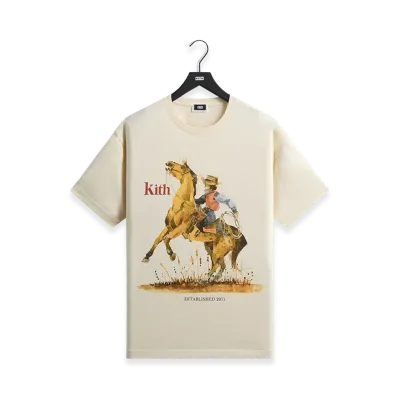 Kith Cowboy Vintage Tee "Sandrift"