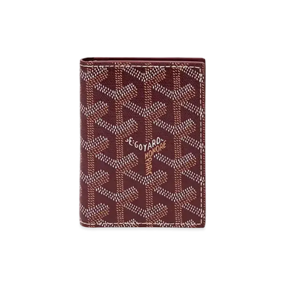 Goyard Saint-Marc Card Wallet "Burgundy"