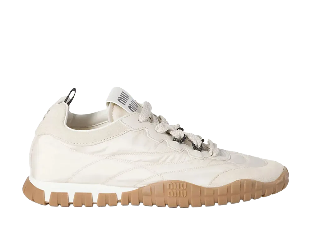 MIU MIU Women's Tyre Sneakers "Ivory"