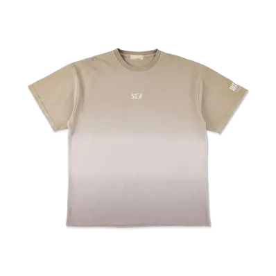 WIND AND SEA Step_Dye S/S Tee "Sand"