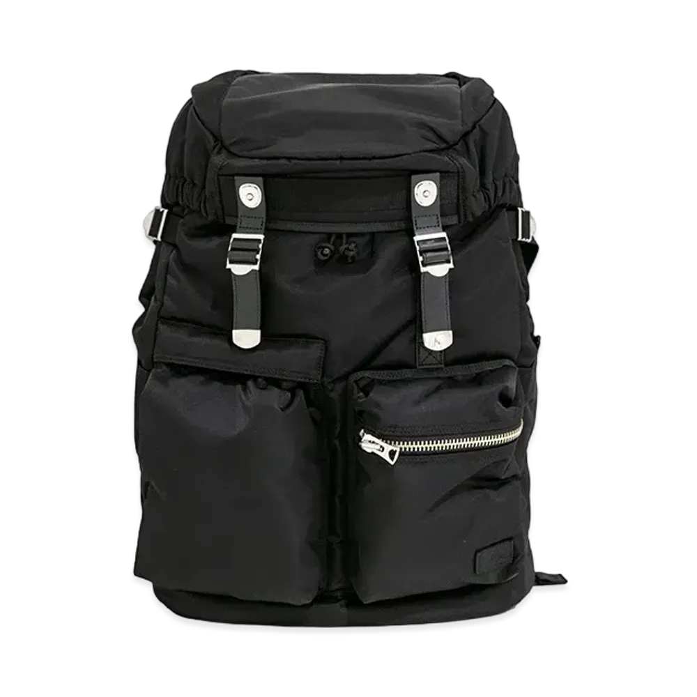 sacai x PORTER Pocket Back Pack "Black"