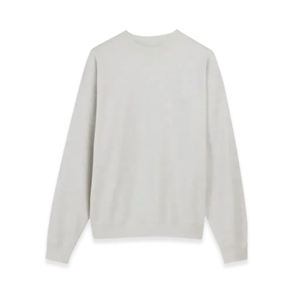 Y-3 French Terry Crew Sweatshirt "Light Grey Heather"