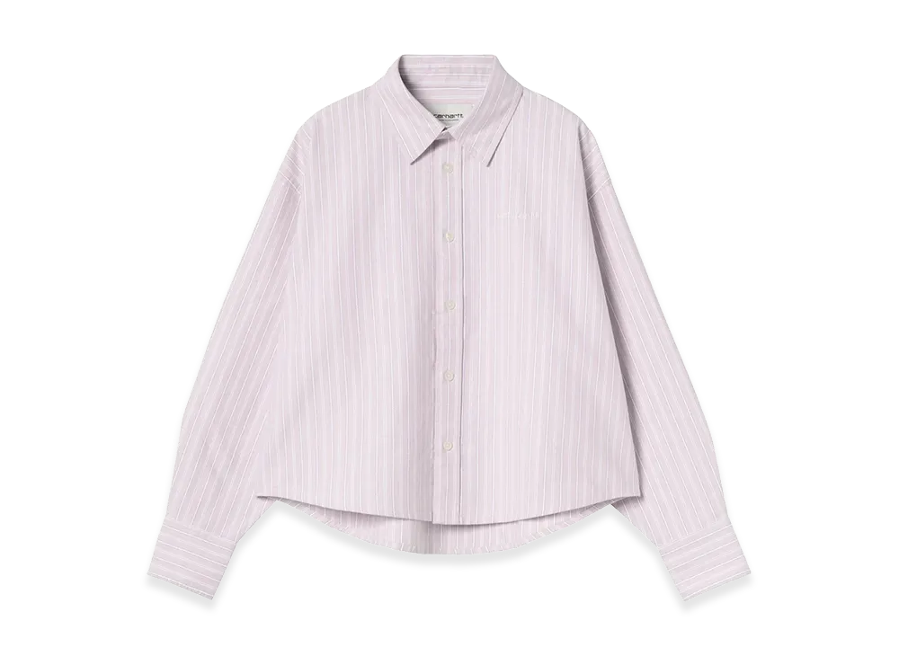 Carhartt WIP Women's L/S Kanan Shirt "Kanan Stripe/Hortensia"
