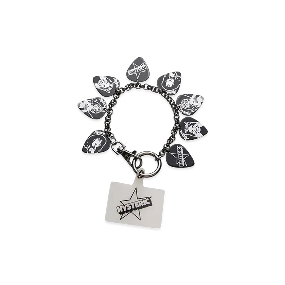 HYSTERIC GLAMOUR Pick Smartphone Hand Strap "Black"