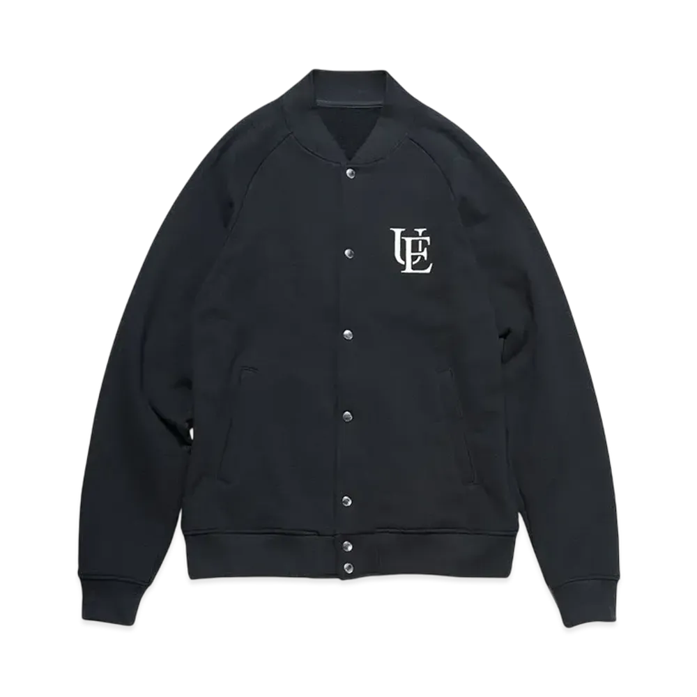 uniform experiment Sweat Varsity Jacket "Black"