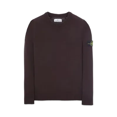 Stone Island 535A3 LAMBSWOOL "Dark Brown"