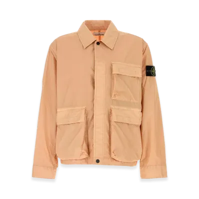 Stone Island Salmon Nylon Jacket "Pink"