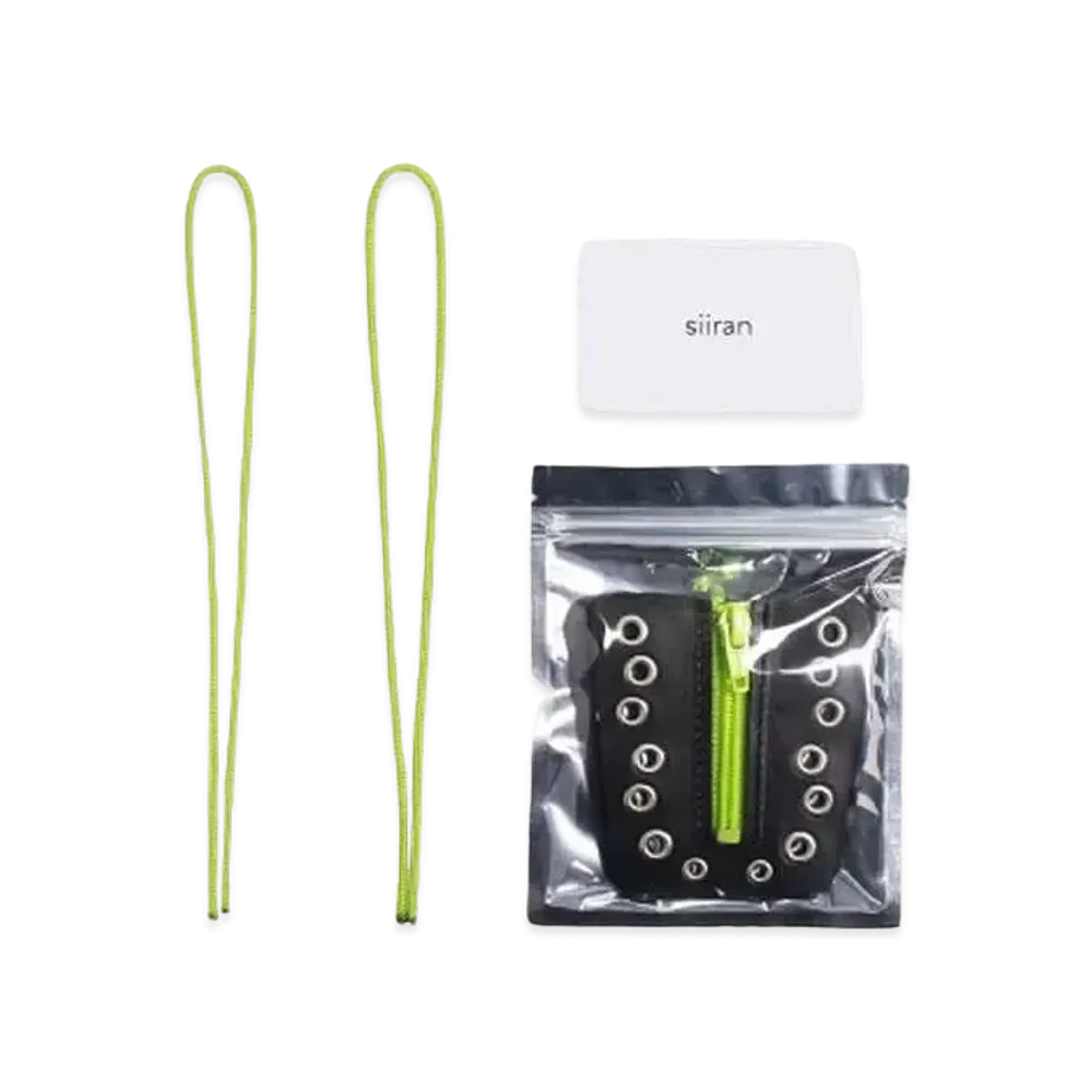 siiran Sneaker Custom Zipper Unit Drop Green czaf01dg "BLACK/GREEN"