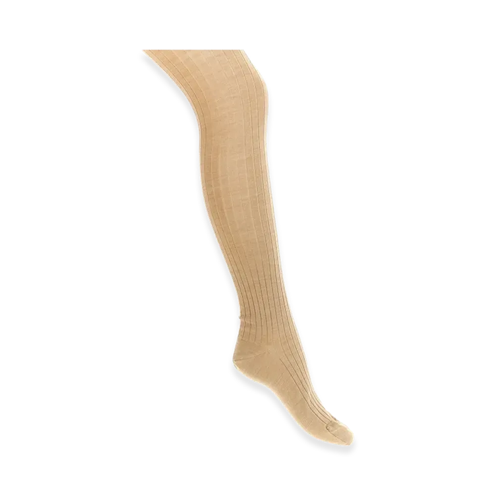 Jil Sander Women's Ribbed Tights "Beige"
