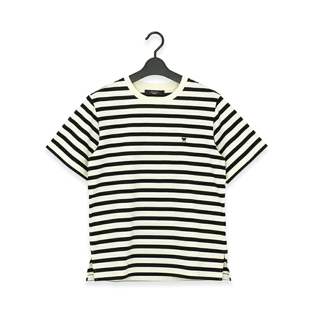 Weekend Max Mara Women's Jersey T-Shirt "Beige/Black"