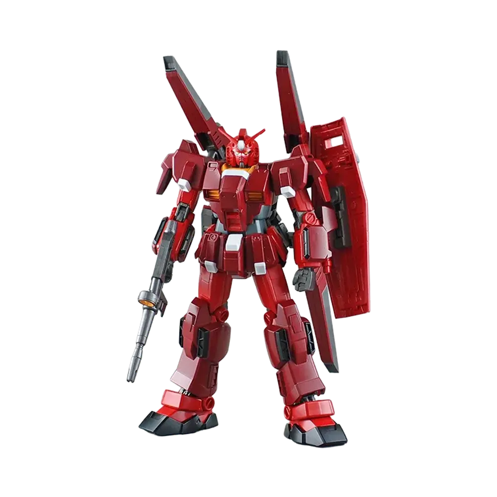 BANDAI "HIGH GRADE" HG 1/144 Forever Gundam GPB-D Color Saki Mishima Ver. + Action Base 3 Blue
