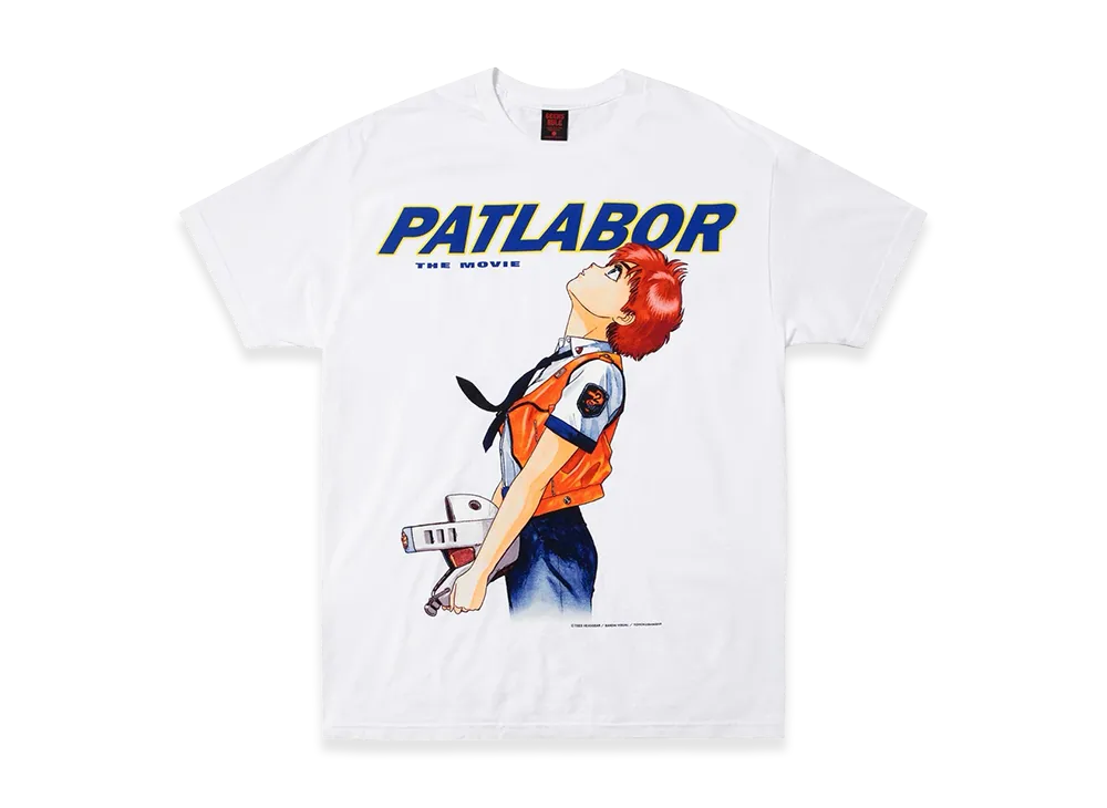 Geeks Rule x Patlabor: The Movie Silkscreen Printing T Shirt "White"