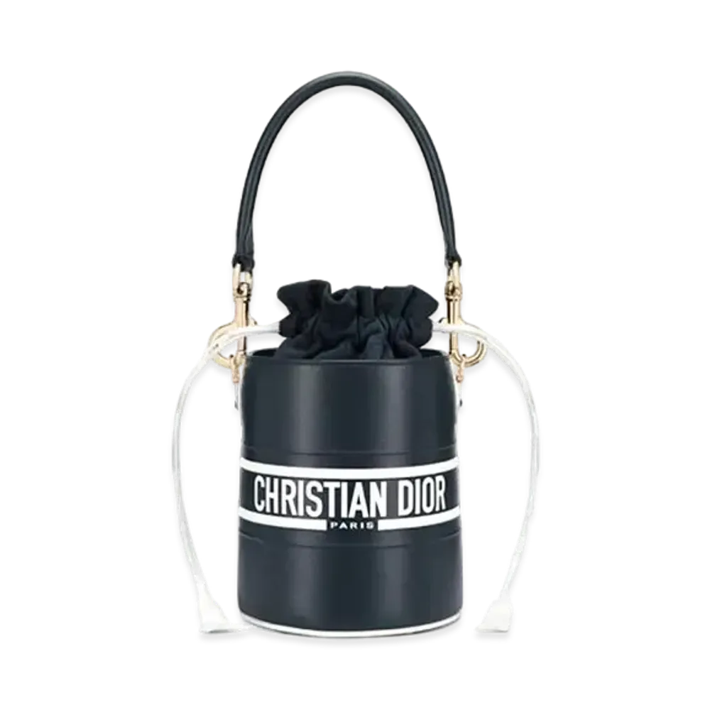 Dior Vibe Small Bucket Bag Smooth Calfskin "Black"