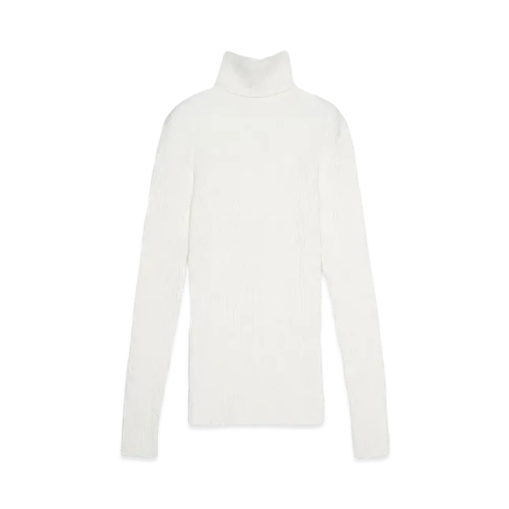 Calvin Klein Jeans A-ESSENTIAL TURTLE NECK PO "IVORY"