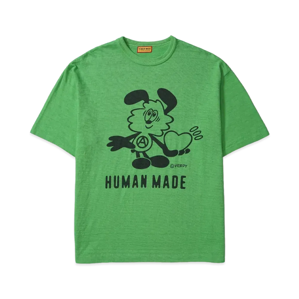 HUMAN MADE x VERDY Graphic T-Shirt "Green"