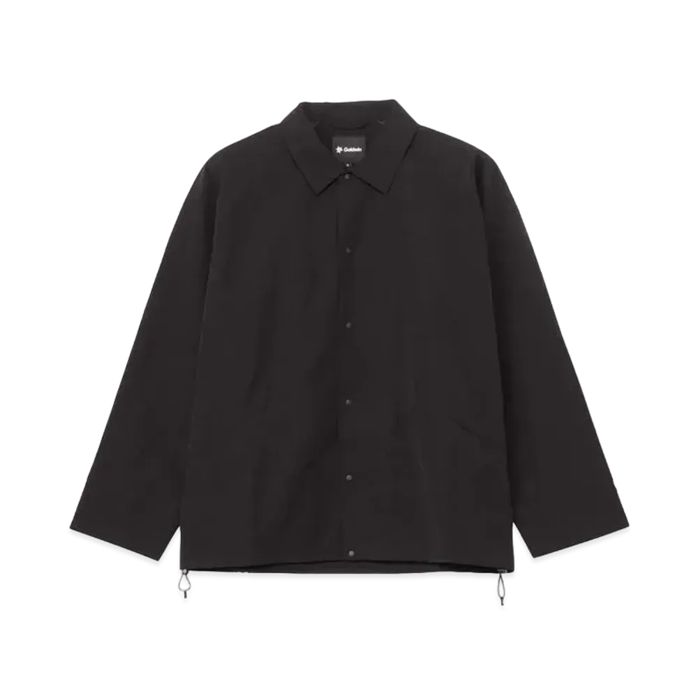 Goldwin Nylon Coach Jacket (Unisex) "Black"