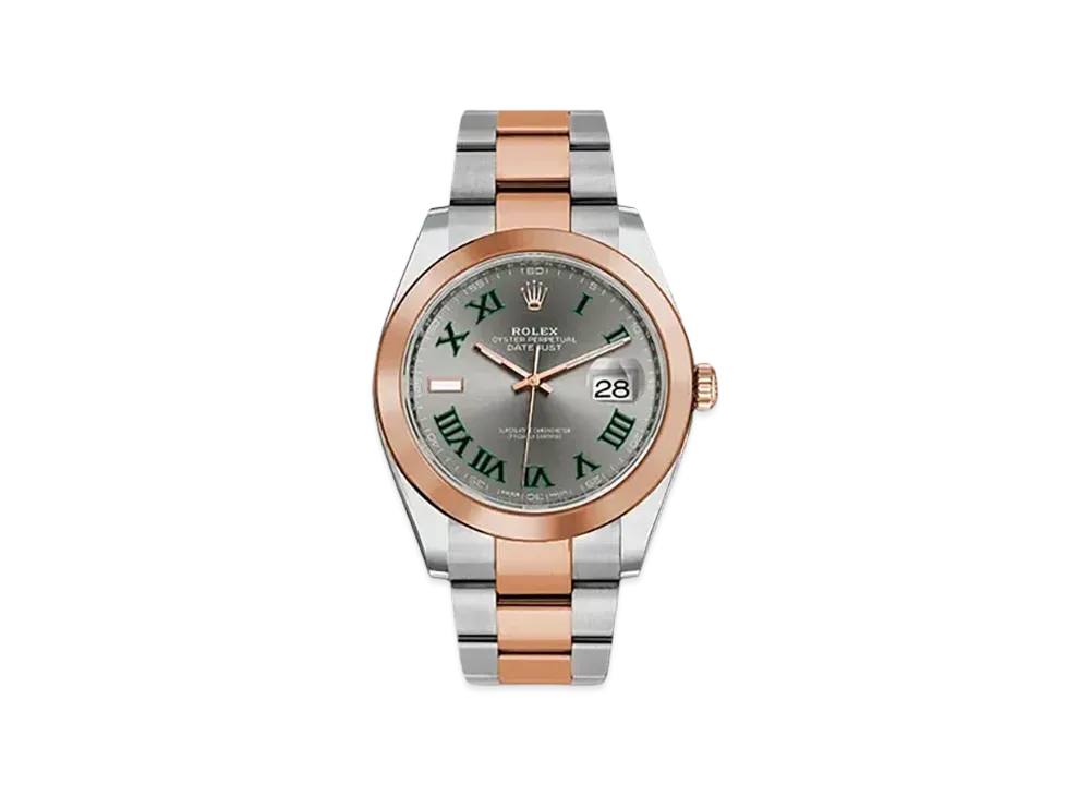 ロレックス デイトジャスト 36 グレー文字盤 126201