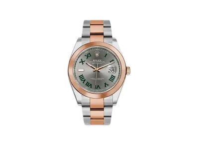 ROLEX Date-Just 36 Gray Dial 126201