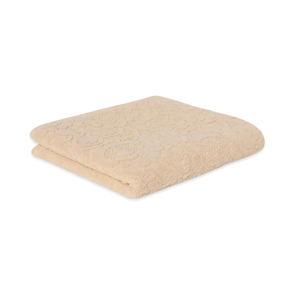 The Row Women's Small Flower Cotton Towel "Beige"