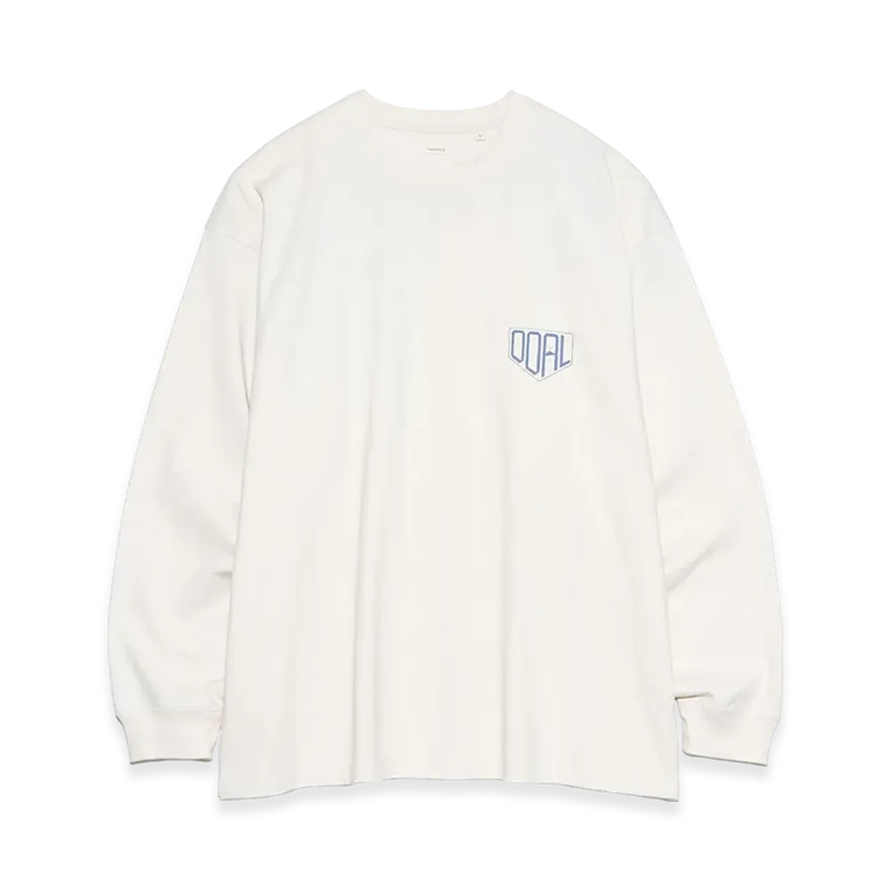 nanamica OOAL L/S Graphic Tee "Ivory"