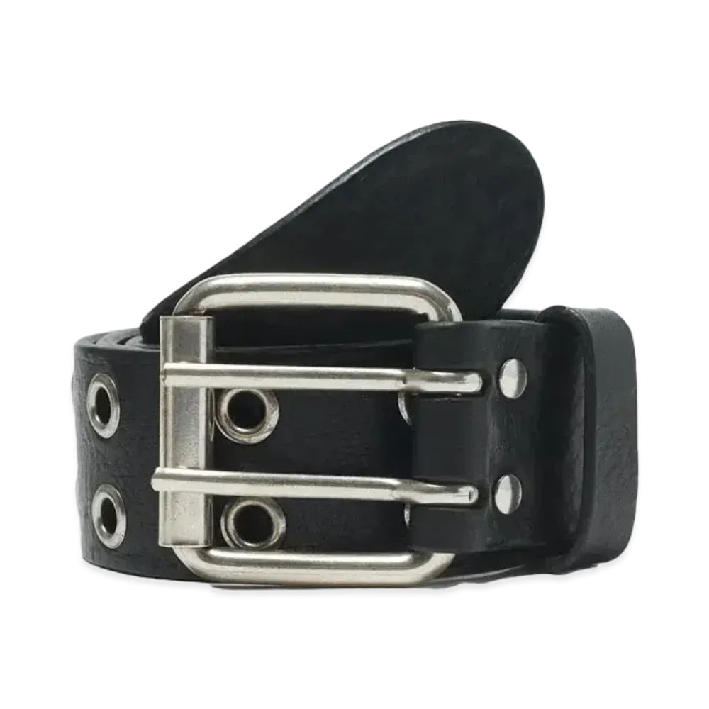 Noah Eyelet Belt "Black"