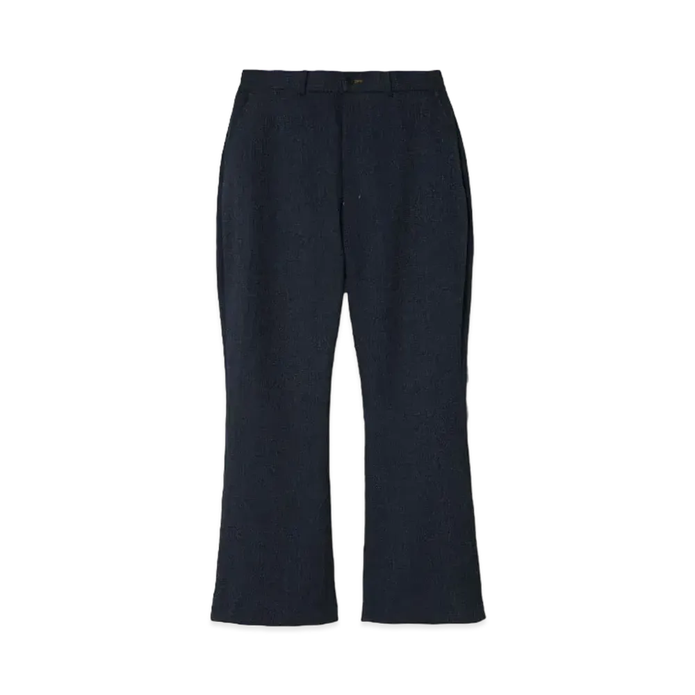 N.HOOLYWOOD Wide Flare Pants "Navy"