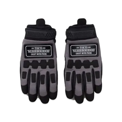 NEIGHBORHOOD RACING / ENP-GLOVE "Grey"