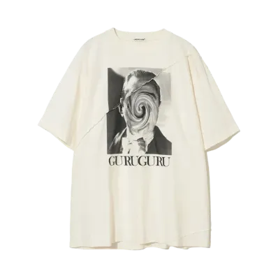 UNDERCOVER Cotton Spiral T-Shirt "Ivory"