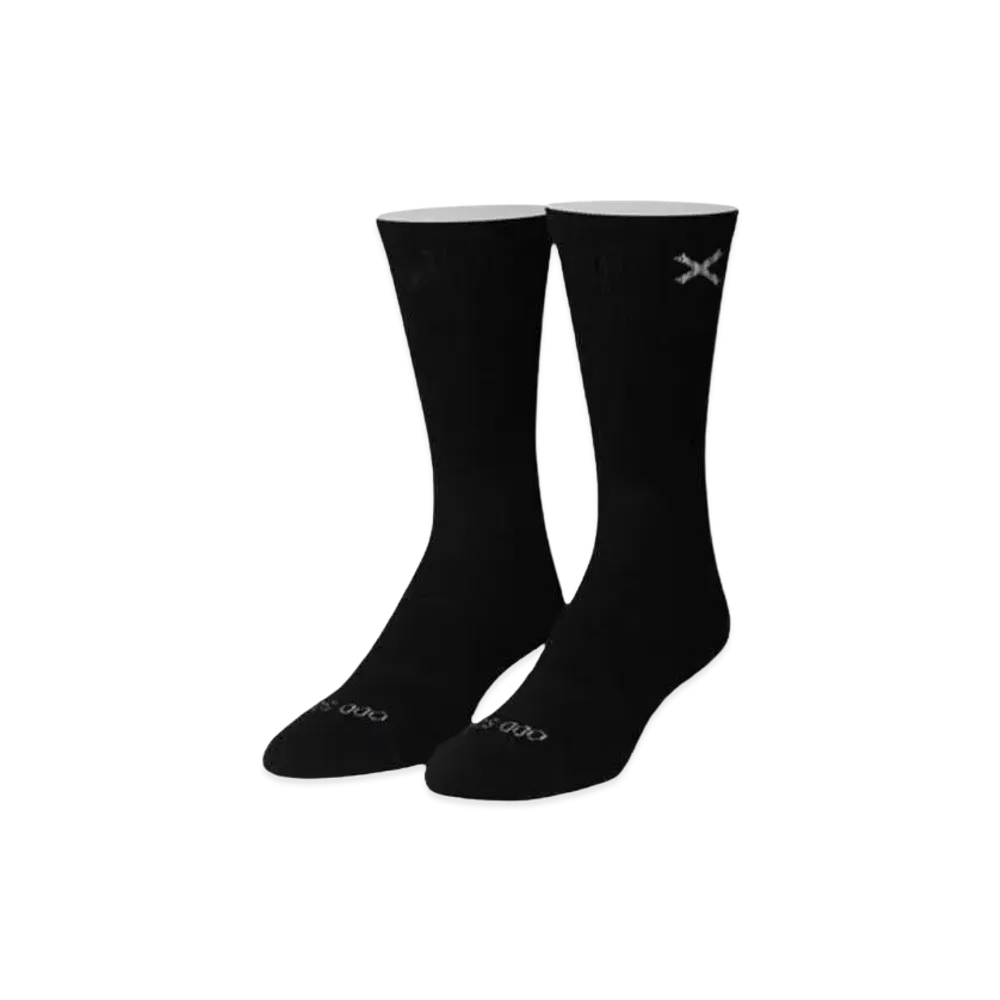 ODD SOX BASIX 3 PACK CREW "BLACK"