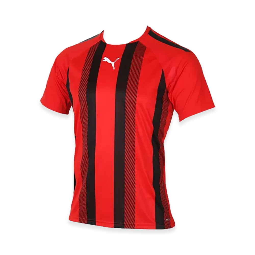 PUMA teamLIGA Striped Match Shirt "Puma Red/Puma Black"