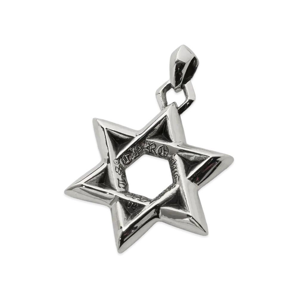 Chrome Hearts Star Of David Large "Silver"