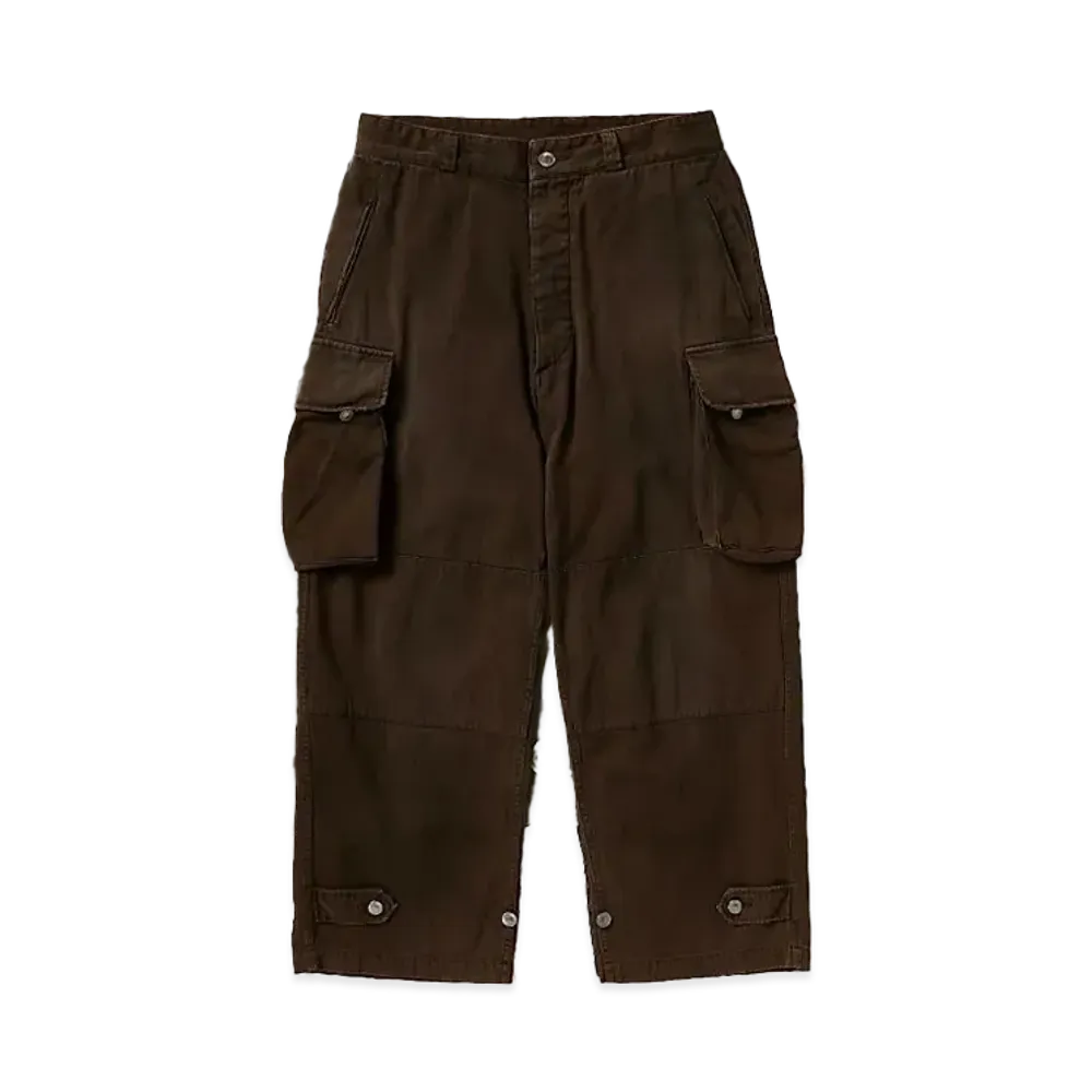 A.PRESSE Vintage FA HBT M-47 Pants "Brown"
