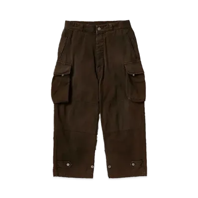 A.PRESSE Vintage FA HBT M-47 Pants "Brown"