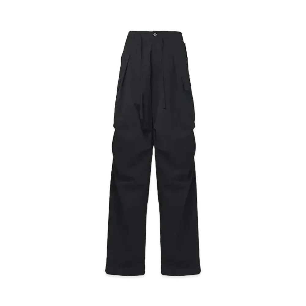 Alexander McQUEEN Pleated Cargo Pants "Black"