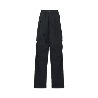 Alexander McQUEEN Pleated Cargo Pants "Black"